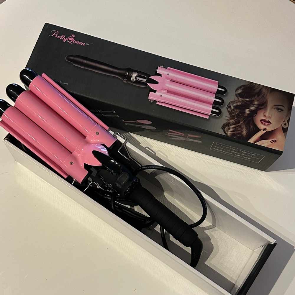 Three Barrel Hair Waver